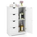 Standing Indoor Wooden Cabinet with 4 Drawers by LJGDeals