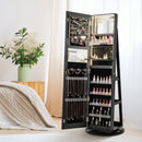 Standing Jewelry Cabinet with Adjustable LED Lights by LJGDeals