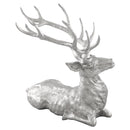 Standing Reindeer Statue Aluminum Deer Sculpture for Indoors Christmas Decor by LJGDeals
