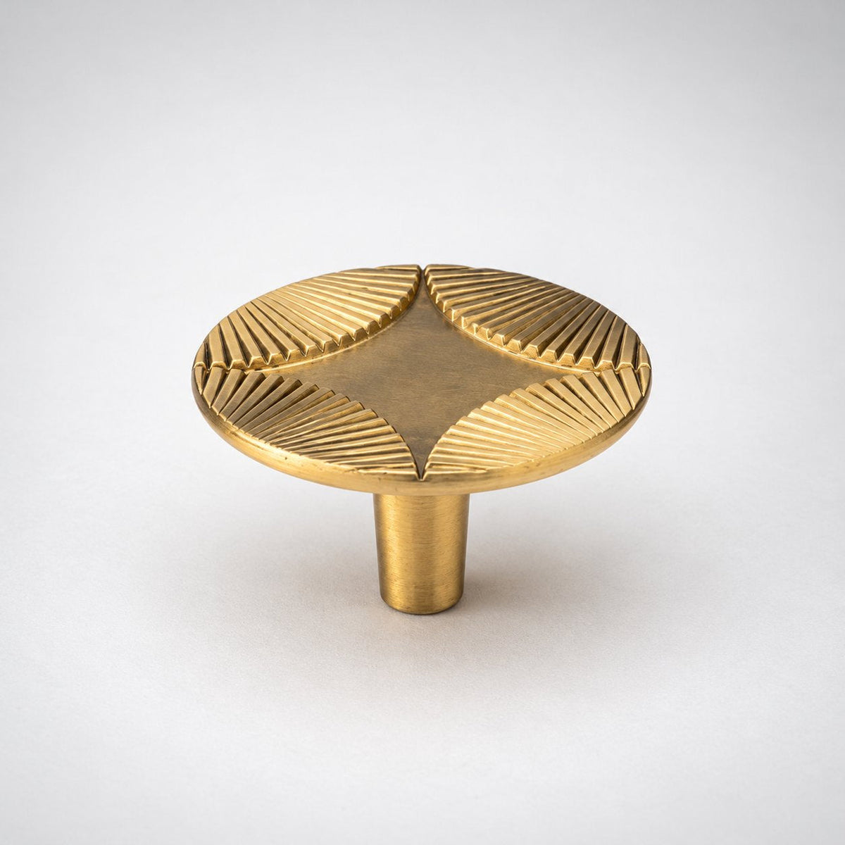 Star, Solid Brass Cabinet Knob
