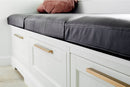 Brushed Bronze "Station" Drawer Tab Pull