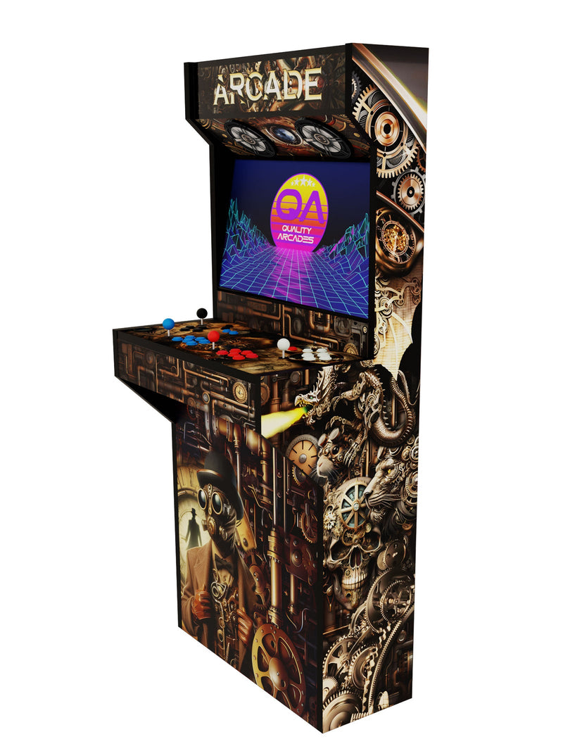 2 Player Arcade Machine Retro-Slim Man Cave (Full Wrap)