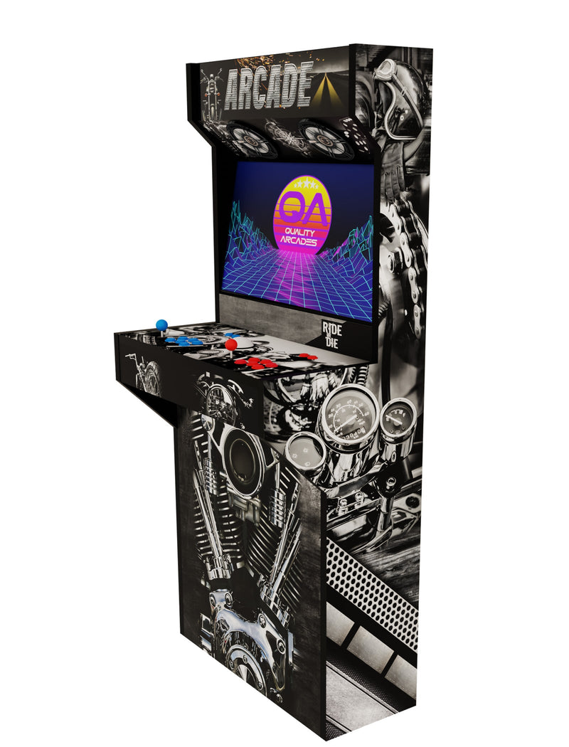2 Player Arcade Machine Retro-Slim Man Cave (Full Wrap)