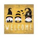Pittsburgh Steelers Gnome 10" Welcome Wood Sign by Dynasty Sports & Framing