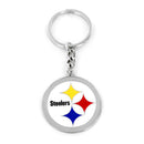 Pittsburgh Steelers Metal Logo Keychain