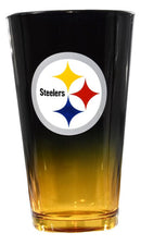 Pittsburgh Steelers Ombre Pint Glass by Dynasty Sports & Framing