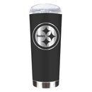 Pittsburgh Steelers 18 oz. Black Roadie Travel Tumbler by Dynasty Sports & Framing