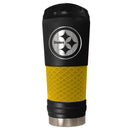 Pittsburgh Steelers "The Draft" 24 oz. Stainless Steel Travel Tumbler by Dynasty Sports & Framing