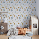 Celestial Space Wallpaper for Nursery Room
