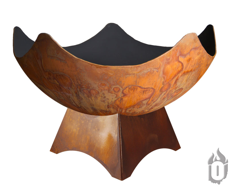 "Stellar" Artisan Fire Bowl with Standard Base (Made In USA)