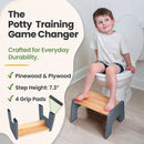 1-Step Wooden Stool for Kids