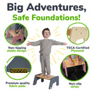 1-Step Wooden Stool for Kids by Ocodile.com