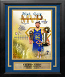 Steph Curry Golden State Warriors 2022 NBA Finals MVP 8" x 10" Framed Basketball Collage Photo by Dynasty Sports & Framing