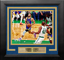 Steph Curry 2022 NBA Finals Action Golden State Warriors 8" x 10" Framed Basketball Photo by Dynasty Sports & Framing