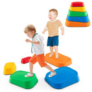 Stepping Stone for Kids 5Pcs Non-Slip Toddler River Stone Set-Multicolor by LJGDeals