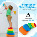 Stepping Stone for Kids 5Pcs Non-Slip Toddler River Stone Set-Multicolor by LJGDeals