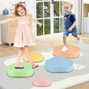 Stepping Stones for Kids 5 PCS Non-Slip Balance Stones with Storage Bag by LJGDeals