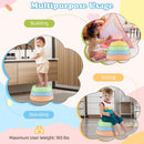 Stepping Stones for Kids 5 PCS Non-Slip Balance Stones with Storage Bag