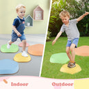 Stepping Stones for Kids 5 PCS Non-Slip Balance Stones with Storage Bag
