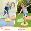 Stepping Stones for Kids 5 PCS Non-Slip Balance Stones with Storage Bag by LJGDeals