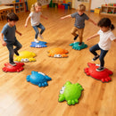 Stepping Stones for Kids 9 Pieces Non-Slip Toddler Stepping Stones Balance Sensory Toys-Multicolor by LJGDeals