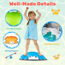 Stepping Stones for Kids 9 Pieces Non-Slip Toddler Stepping Stones Balance Sensory Toys-Multicolor by LJGDeals