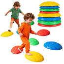 Stepping Stones for Kids 8 PCS Non-Slip Toddler Stepping Stones Balance Sensory Toys-Multicolor by LJGDeals
