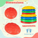 Stepping Stones for Kids 8 PCS Non-Slip Toddler Stepping Stones Balance Sensory Toys-Multicolor by LJGDeals
