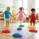 Stepping Stones for Kids 8 PCS Non-Slip Toddler Stepping Stones Balance Sensory Toys-Multicolor
