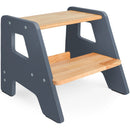 2-Step Wooden Stool for Kids