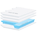 9876 Super Waveless Waterbed Mattress- Edge Support, Back Support, Hardside bladder