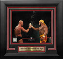 Stone Cold Steve Austin & Hulk Hogan Toast in the Ring 8" x 10" Framed WWE Wrestling Photo by Dynasty Sports & Framing