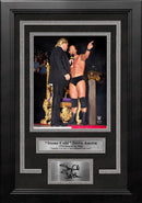 Stone Cold Steve Austin King of the Ring Austin 3:16 Speech 8x10 Framed Photo w/ Engraved Autograph by Dynasty Sports & Framing