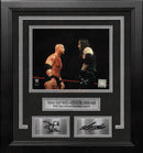 Stone Cold Steve Austin & The Undertaker 8x10 Framed WWE Wrestling Photo with Engraved Autographs by Dynasty Sports & Framing