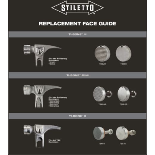 Stiletto TB3MC TIBONE™ III Milled/Curve Titanium