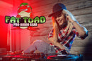Folding DJ Laptop Stand with Sub-tray Shelf by FAT TOAD - Pro Audio Computer Table Top Rack Stand Mount for iPads, Mixer Controller & Tablets PC Gear