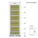 72-Inch Upright Dual-Zone Wine & Beverage Center by KingsBottle.com
