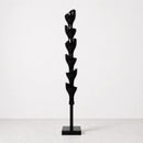 Floral Floor Lamp | Black