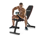Adjustable Weight Bench Strength Training Bench for Full Body Workout by LJGDeals