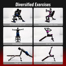 Adjustable Weight Bench Strength Training Bench for Full Body Workout by LJGDeals