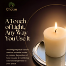 Multi-Purpose Round Candle Holder / Coaster