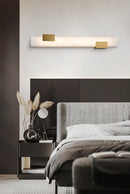 Strip Copper Alabaster Wall Lamp
