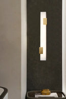 Strip Copper Alabaster Wall Lamp