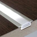 AP44M Rectangular 8 ft Aluminum Channel 10 Pack LED Strip Light Cover End Caps