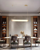 Strip Alabaster Pendant Light
