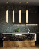 Strip Alabaster Pendant Light
