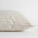 Willa Blue Floral Stripe Pillow Cover