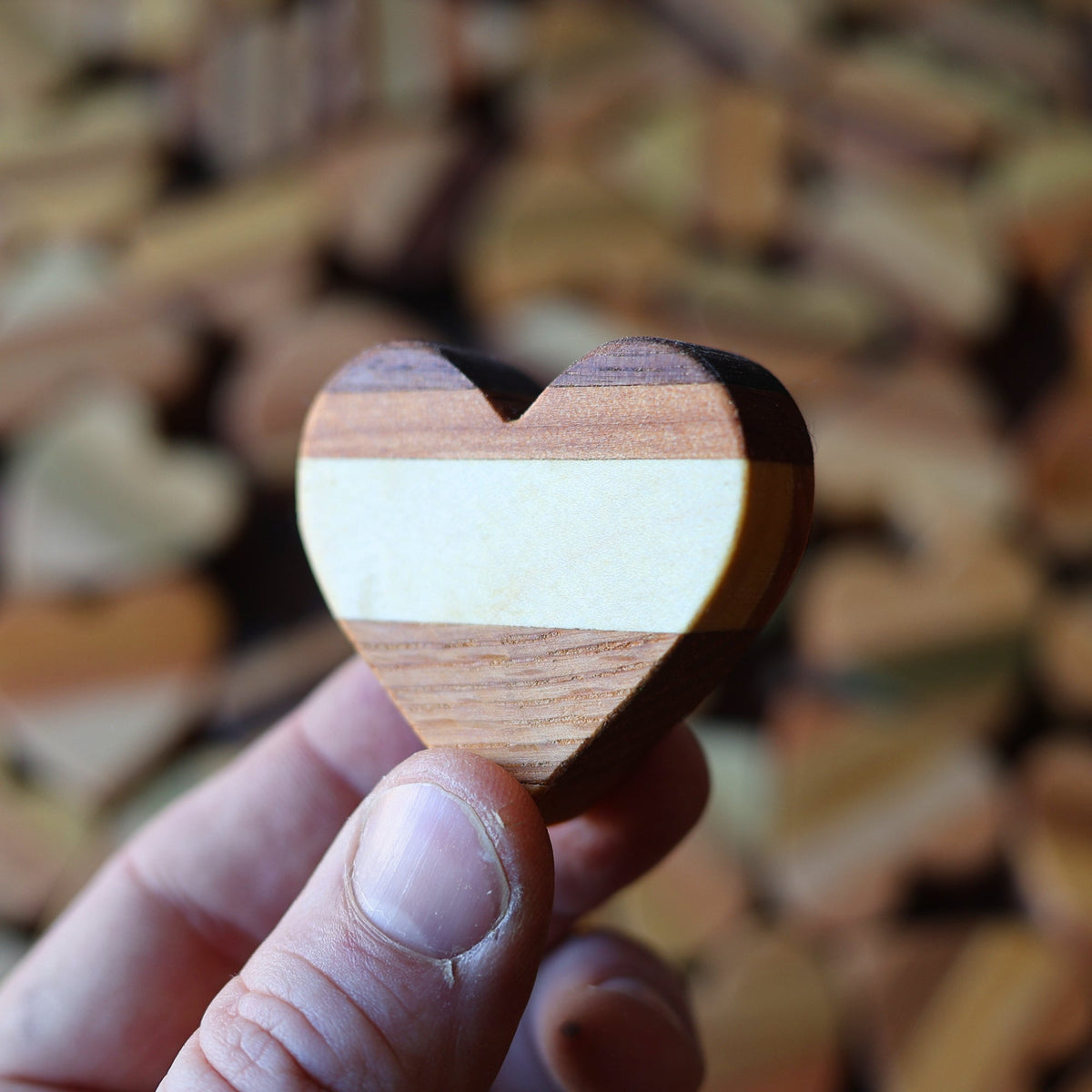 Striped Wooden Hearts, photo 11 of 18