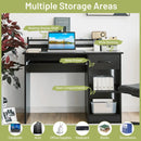 Study Laptop Table with Drawer and Keyboard Tray by LJGDeals