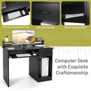 Study Laptop Table with Drawer and Keyboard Tray by LJGDeals